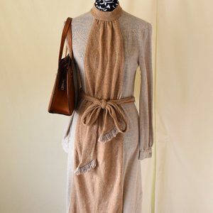 Lightweight Sweater Dress 1970's Look, Very Cute and Classic!